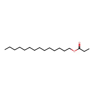 Myristyl propionate structure