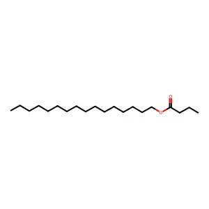 Hexadecyl butyrate structure