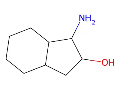 1-Aminooctahydro-1H-inden-2-ol structure