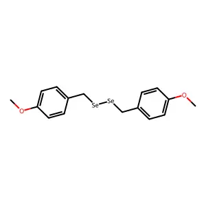 Bis[(4-methoxyphenyl)methyl]diselane structure