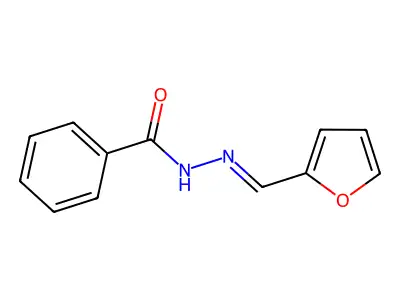 2-(2-呋喃亚甲基)酰肼基苯甲酸 structure