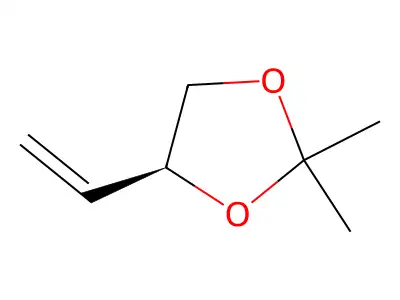 2,2-Dimethyl-4-vinyl-1,3-dioxolane structure