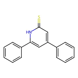 4,6-Diphenyl-1H-pyridine-2-thione structure