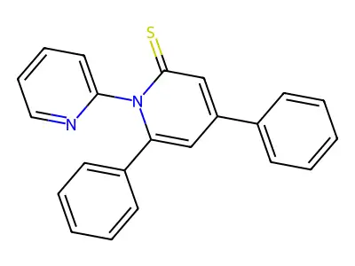 [1(2H),2'-Bipyridine]-2-thione, 4,6-diphenyl- structure