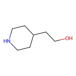 4-Piperidineethanol structure