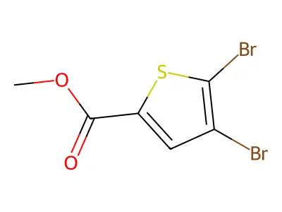 Methyl 4,5-dibromothiophene-2-carboxylate structure