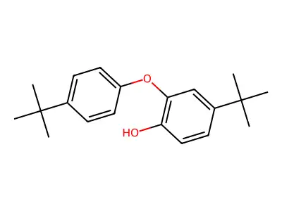 4-Tert-butyl-2-(4-tert-butylphenoxy)phenol structure