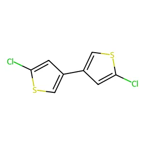 2-Chloro-4-(5-chlorothiophen-3-yl)thiophene structure