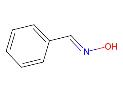 Syn-benzaldehyde oxime structure