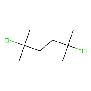 Hexane, 2,5-dichloro-2,5-dimethyl- structure