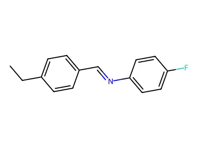 Benzenamine, N-[(4-ethylphenyl)methylene]-4-fluoro- structure