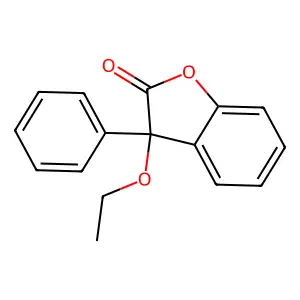 2(3H)-Benzofuranone, 3-ethoxy-3-phenyl- structure