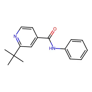 2-叔丁基-N-苯基异烟酰胺 structure