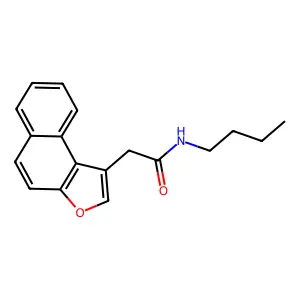 N-butyl-2-naphtho[2,1-b]furan-1-ylacetamide structure