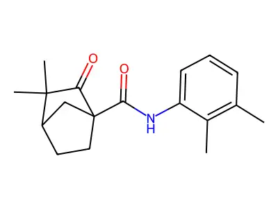 N-(2,3-dimethylphenyl)-3,3-dimethyl-2-oxobicyclo[2.2.1]heptane-1-carboxamide structure