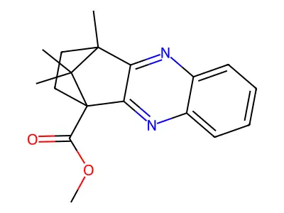 Methyl 12,15,15-trimethyl-3,10-diazatetracyclo[10.2.1.02,11.04,9]pentadeca-2,4,6,8,10-pentaene-1-carboxylate structure