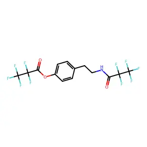 Tyramine diPFP structure