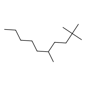 2,2,5-Trimethyldecane structure