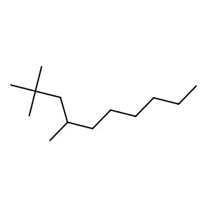 2,2,4-Trimethyldecane structure