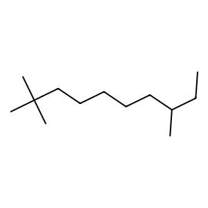 2,2,8-Trimethyldecane structure