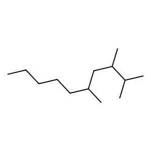 2,3,5-Trimethyldecane structure