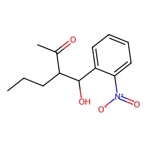 2-Hexanone, 3-[hydroxy(2-nitrophenyl)methyl]- structure