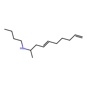N-Butyl-4,9-decadien-2-amine structure