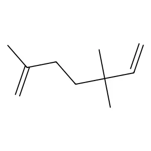 2,5,5-Trimethyl-1,6-heptadiene structure