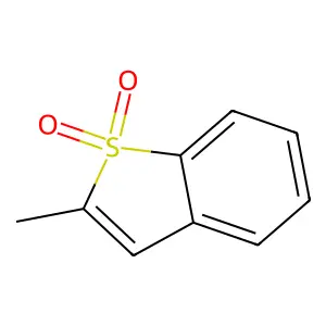 2-甲基-1-苯并噻吩1,1-二氧化物 structure