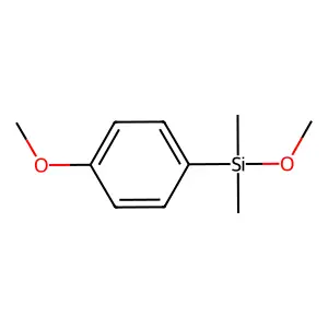 Methoxy(4-methoxyphenyl)dimethylsilane structure