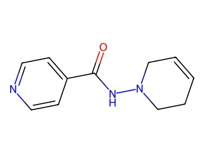 N-(4-Pyridylcarbonylamino)-1,2,3,6-tetrahydropyridine structure