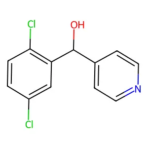 (2,5-Dichlorophenyl)-pyridin-4-ylmethanol structure