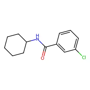 3-氯-N-环己基苯甲酰胺 structure