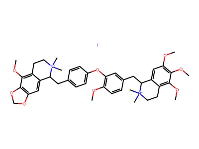 Methothalistyline diiodide structure