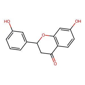 7-Hydroxy-2-(3-hydroxyphenyl)chroman-4-one structure