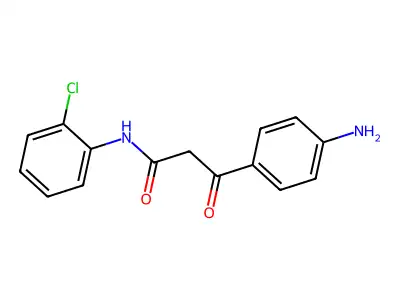 2-(4-Aminobenzoyl)-2'-chloroacetanilide structure