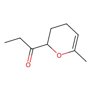 2-Propionyl-6-methyl-3,4-dihydropyran structure
