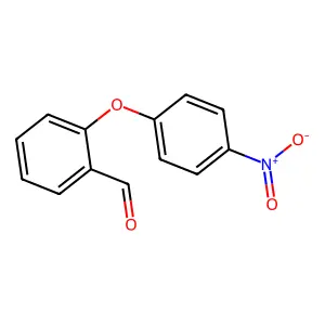 2-(4-Nitrophenoxy)benzaldehyde structure