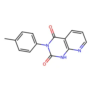 3-(4-methylphenyl)pyrido[2,3-d]pyrimidine-2,4(1H,3H)-dione structure