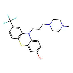 7-Hydroxytrifluoperazine structure