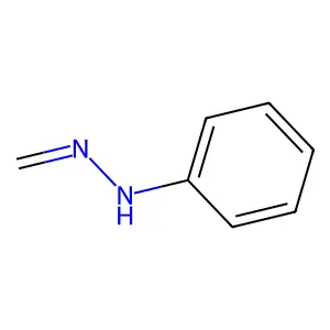 Formaldehyde phenylhydrazone structure