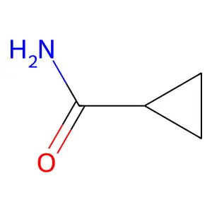 环丙烷甲酰胺 structure