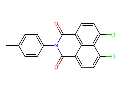 6,7-Dichloro-2-(4-methylphenyl)-1H-benz[de]isoquinoline-1,3(2H)-dione structure
