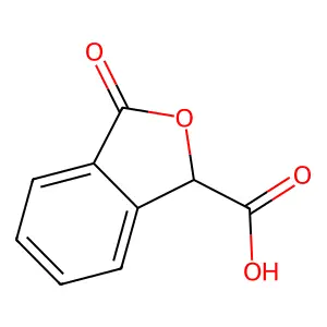 (1R)-3-oxo-1H-2-benzofuran-1-carboxylic acid structure