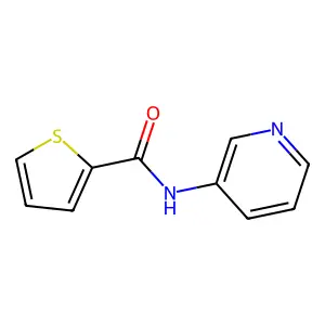 2-Thiophenecarboxamide, N-3-pyridinyl- structure