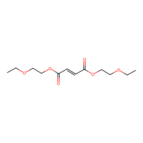 2-Butenedioic acid, (Z)-, bis(2-ethoxyethyl) ester structure