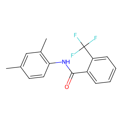 n-(2,4-Dimethylphenyl)-2-(trifluoromethyl)benzamide structure