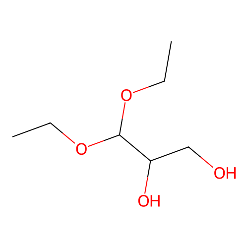 3,3-Diethoxy-1,2-propanediol structure