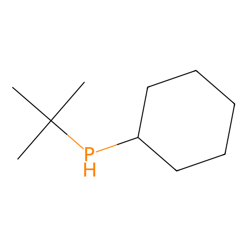 tert-Butylcyclohexylphosphine structure