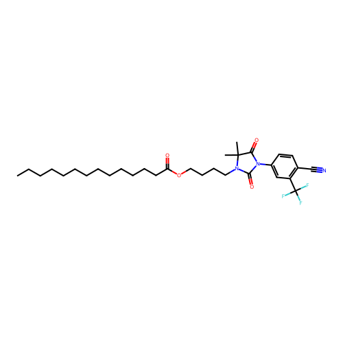 RU-myristate structure